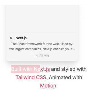 Default preview