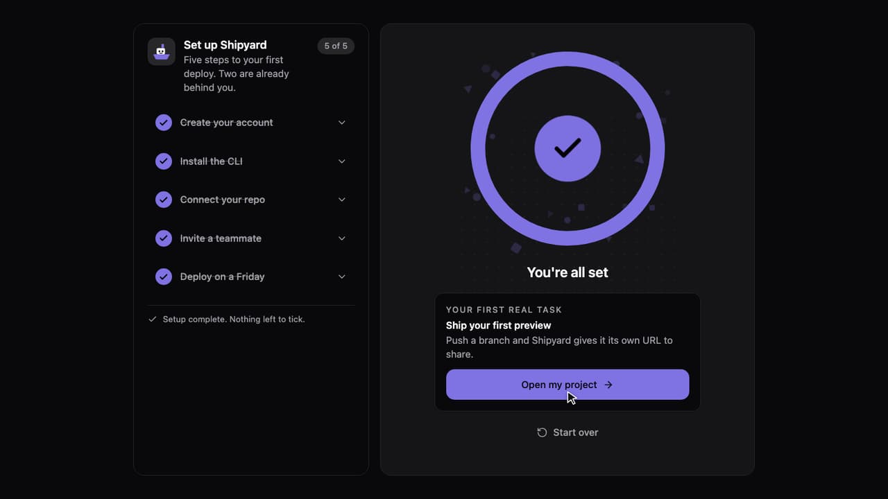 Default preview
