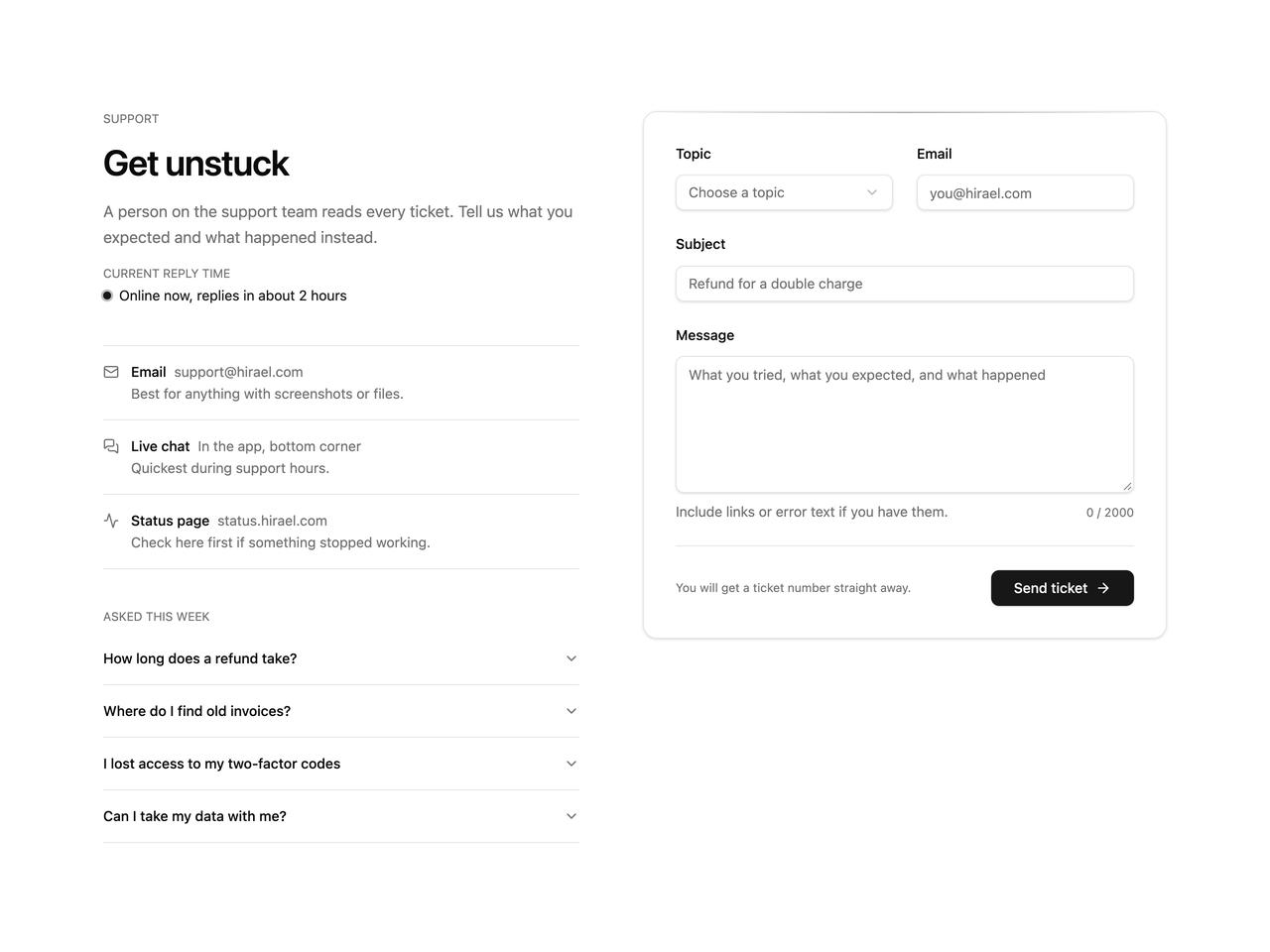Default preview