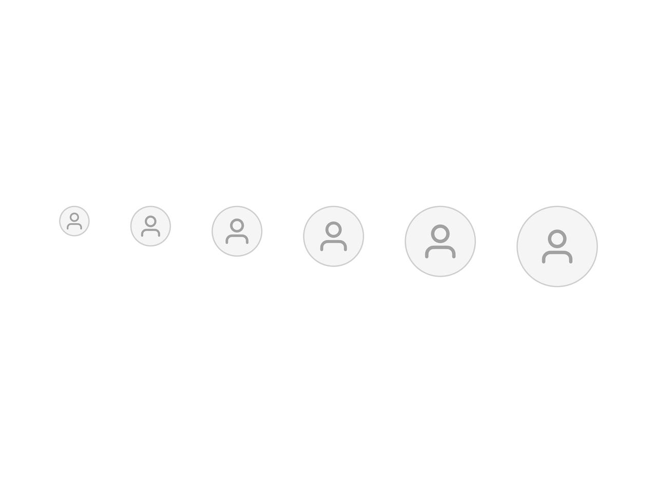Avatar Placeholder Icon preview
