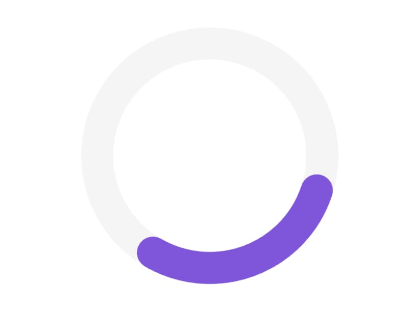 Line simple loading indicator preview