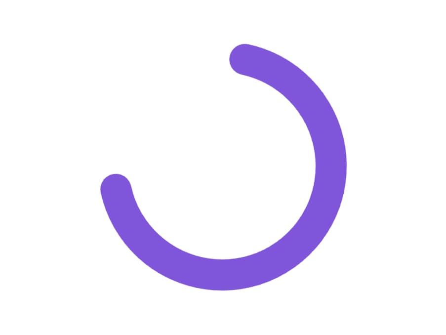 Line spinner loading indicator preview