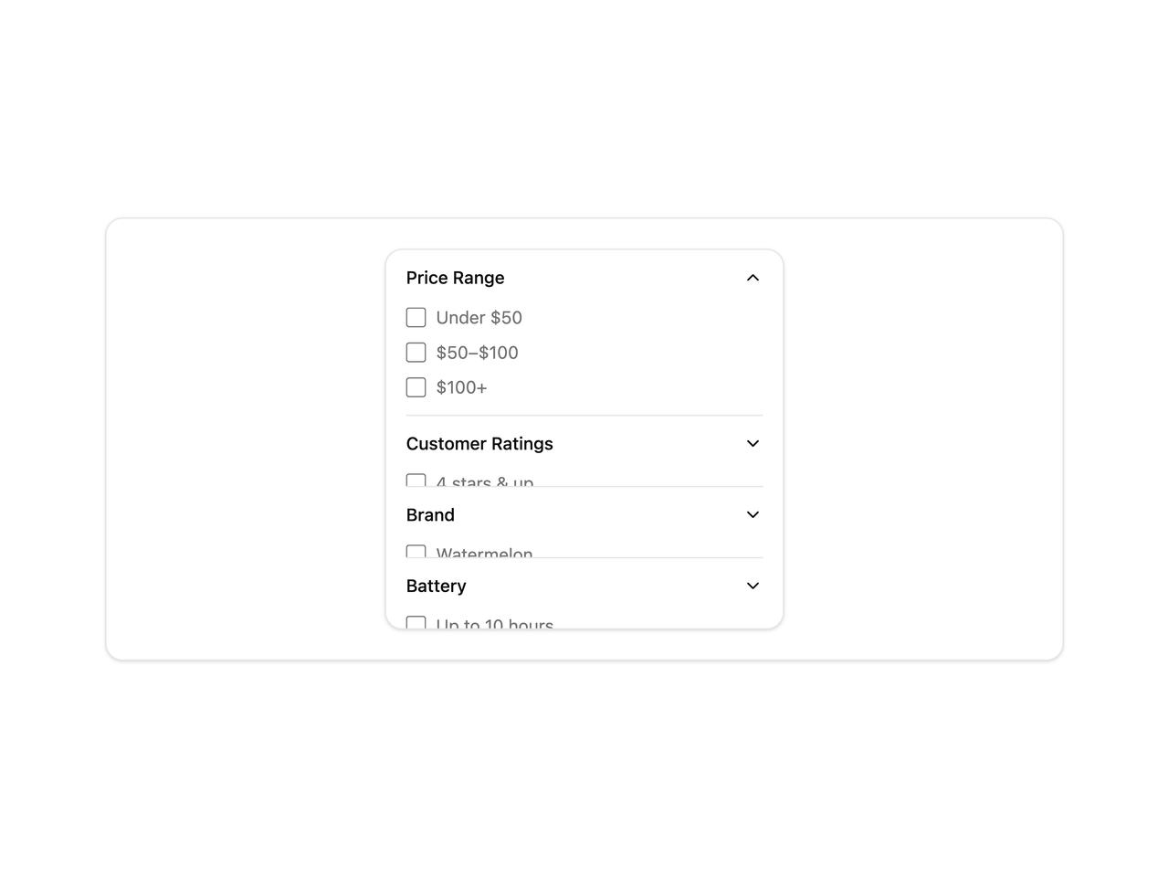 Default preview