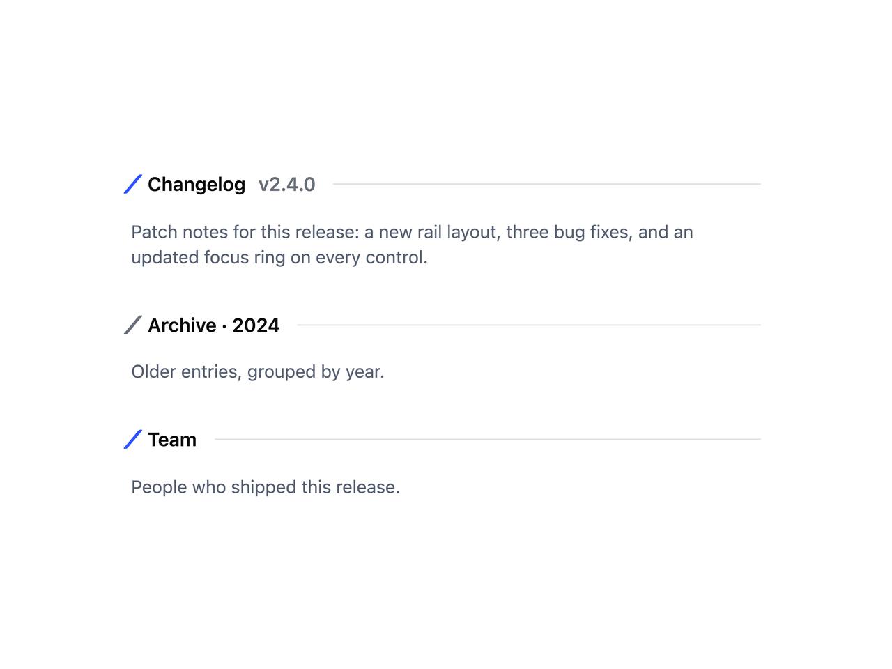 Default preview