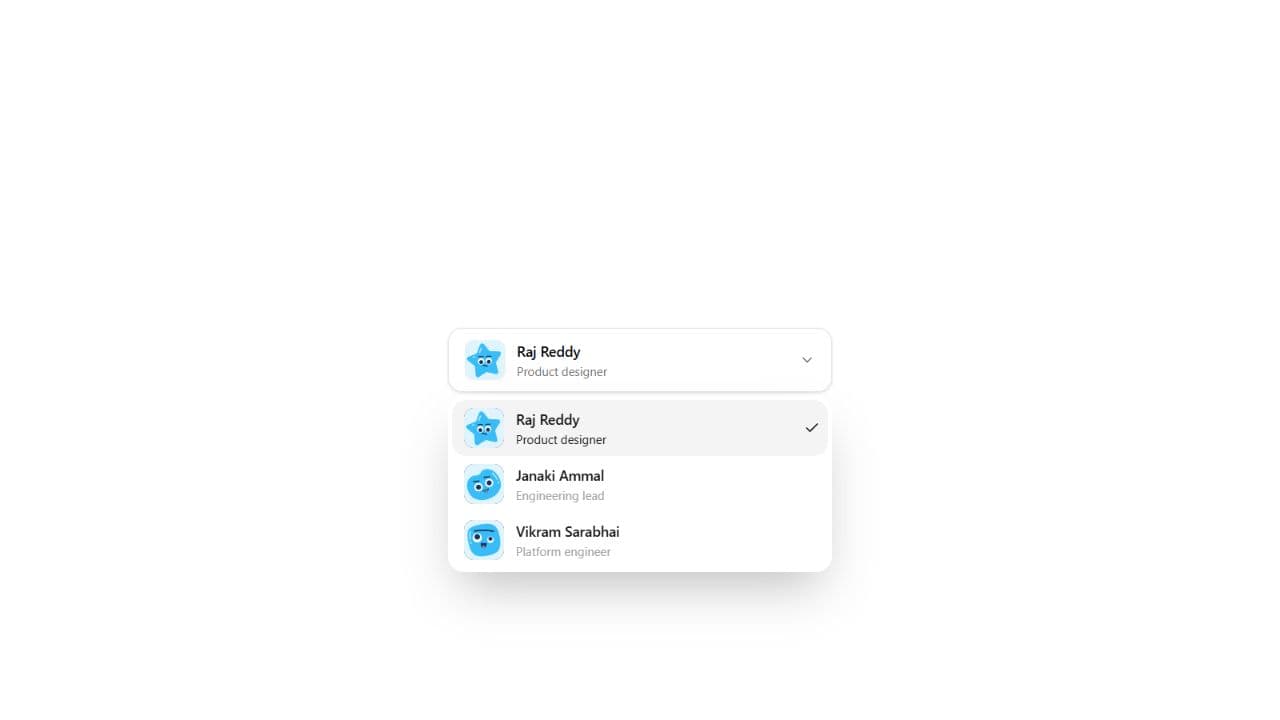 Default preview