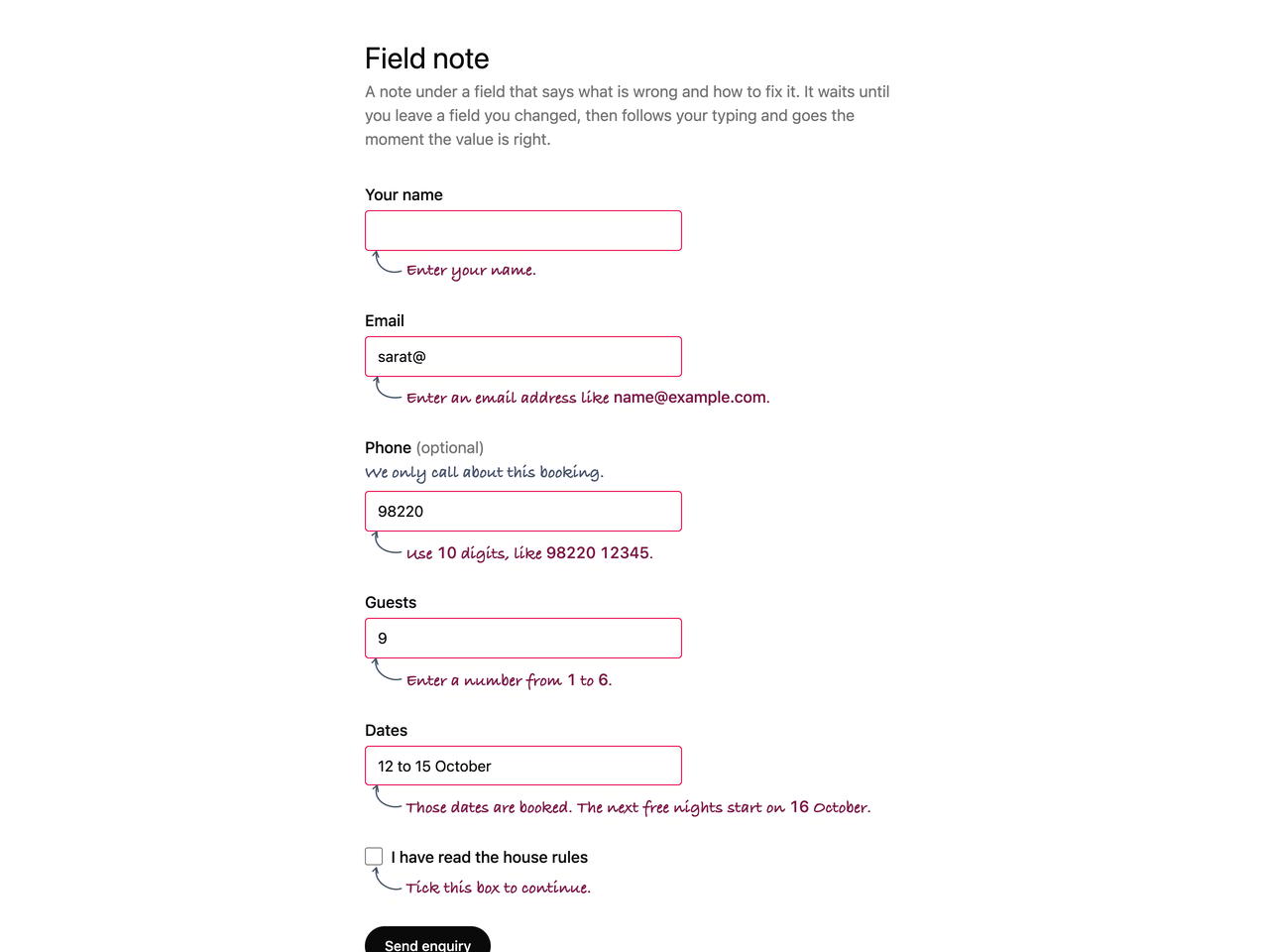 Default preview