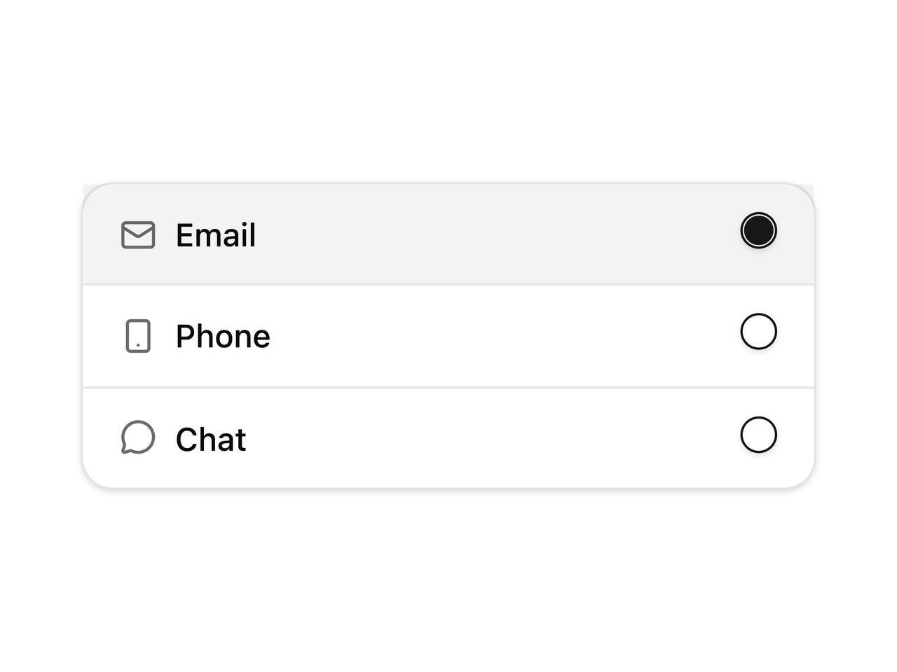 Default preview