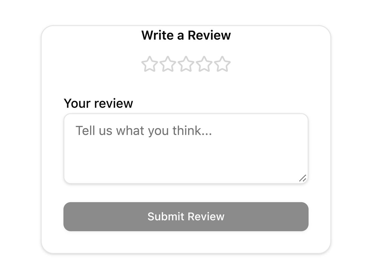 Default preview