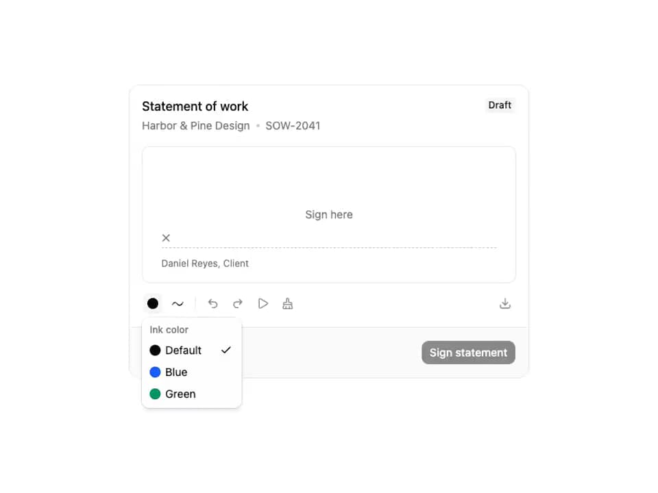 Default preview