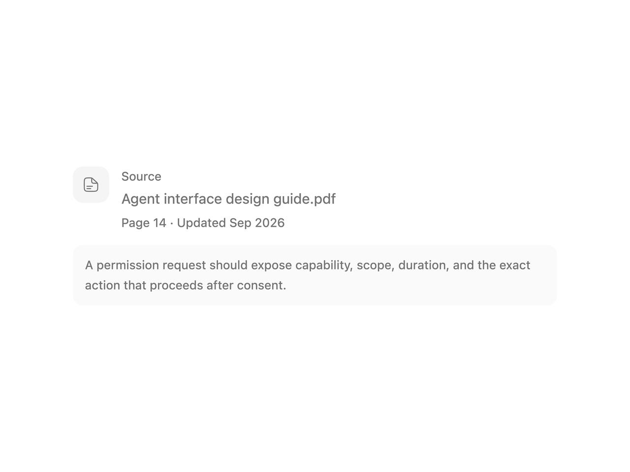 Default preview