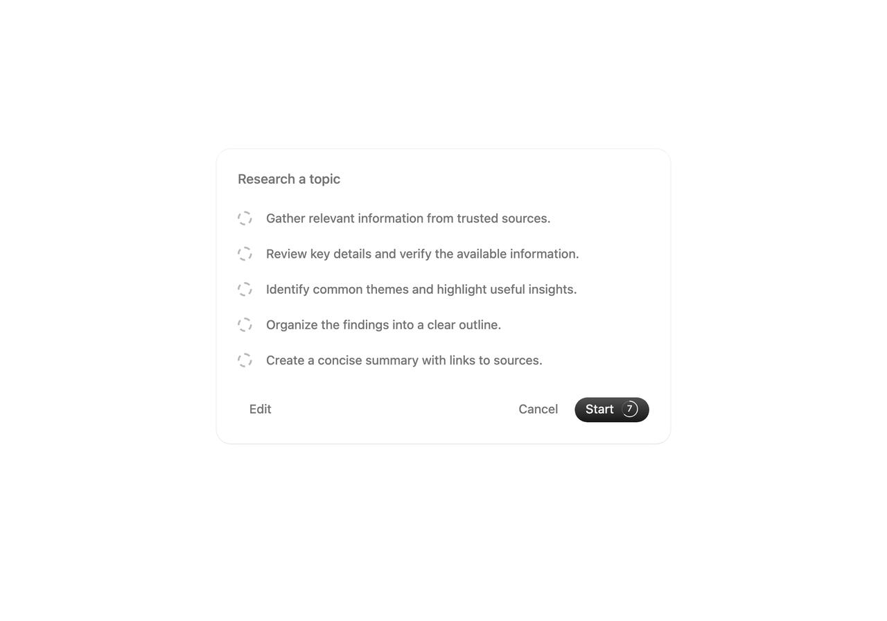 Default preview