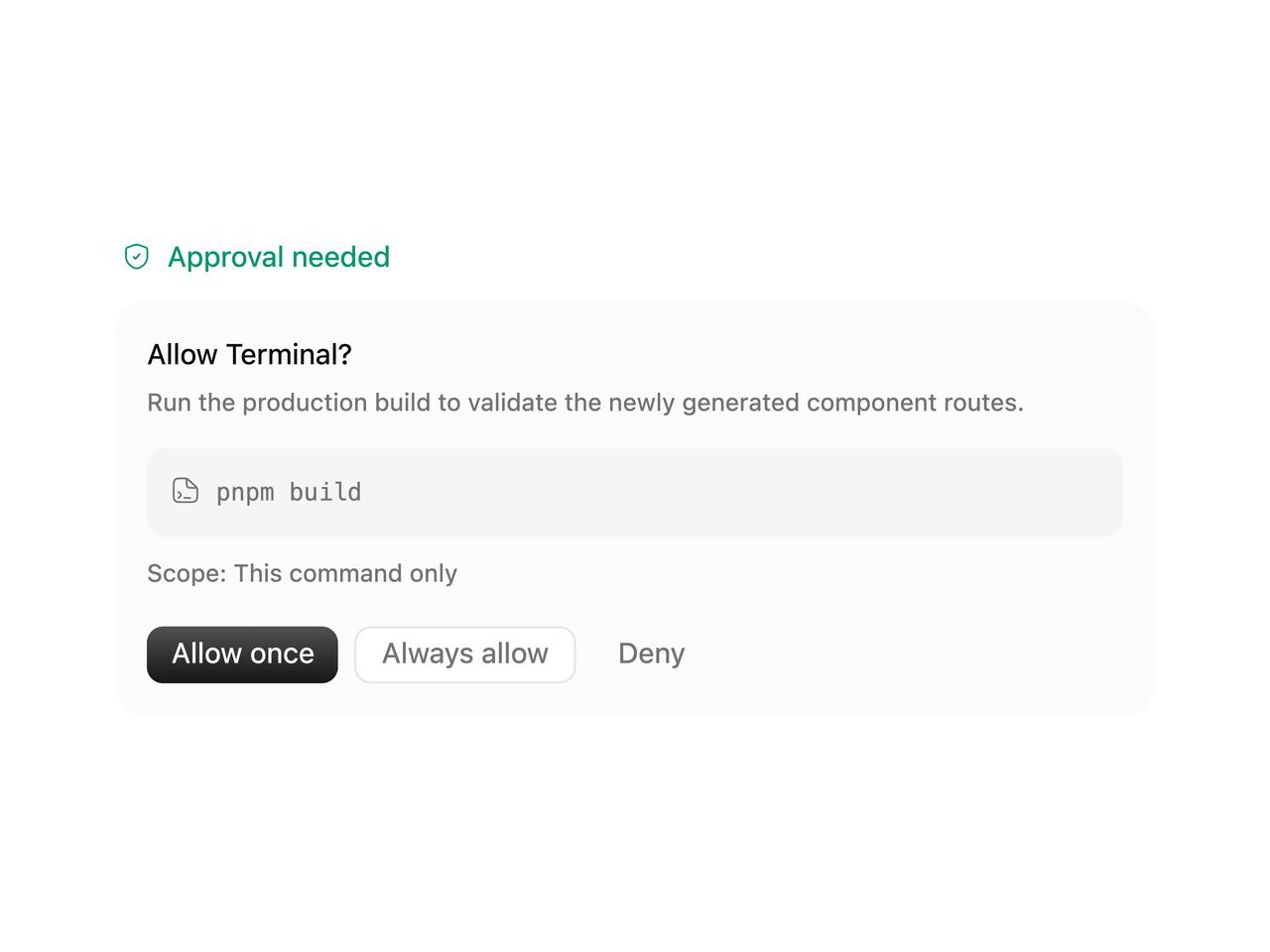 Default preview