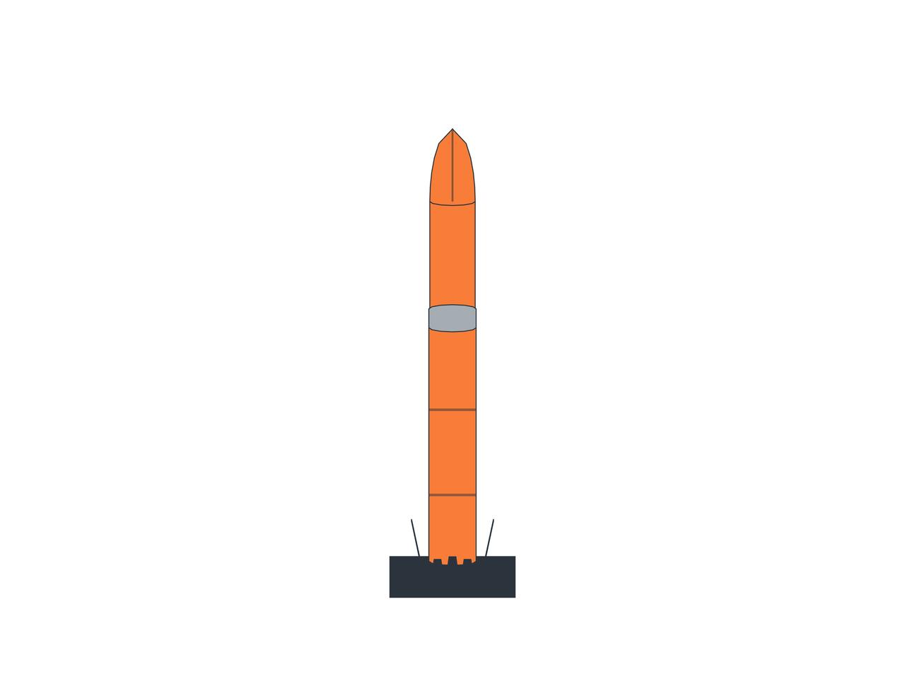 On the pad, five-engine cluster preview