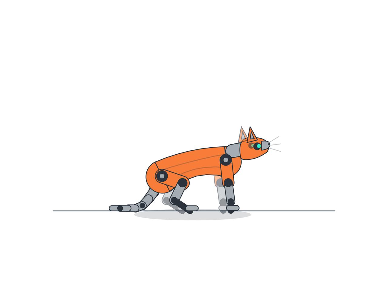Sitting cat preview