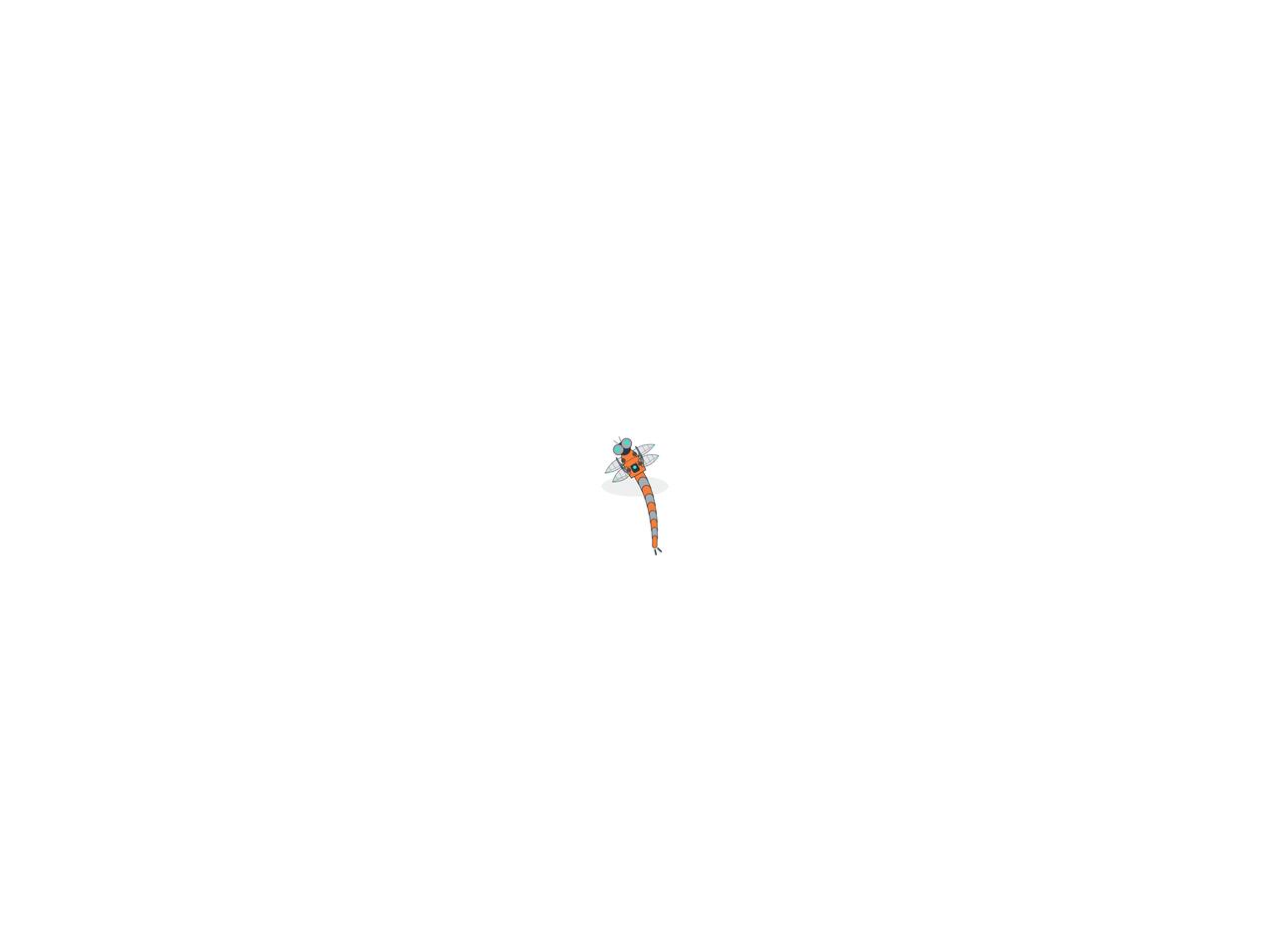 Posed dragonfly preview