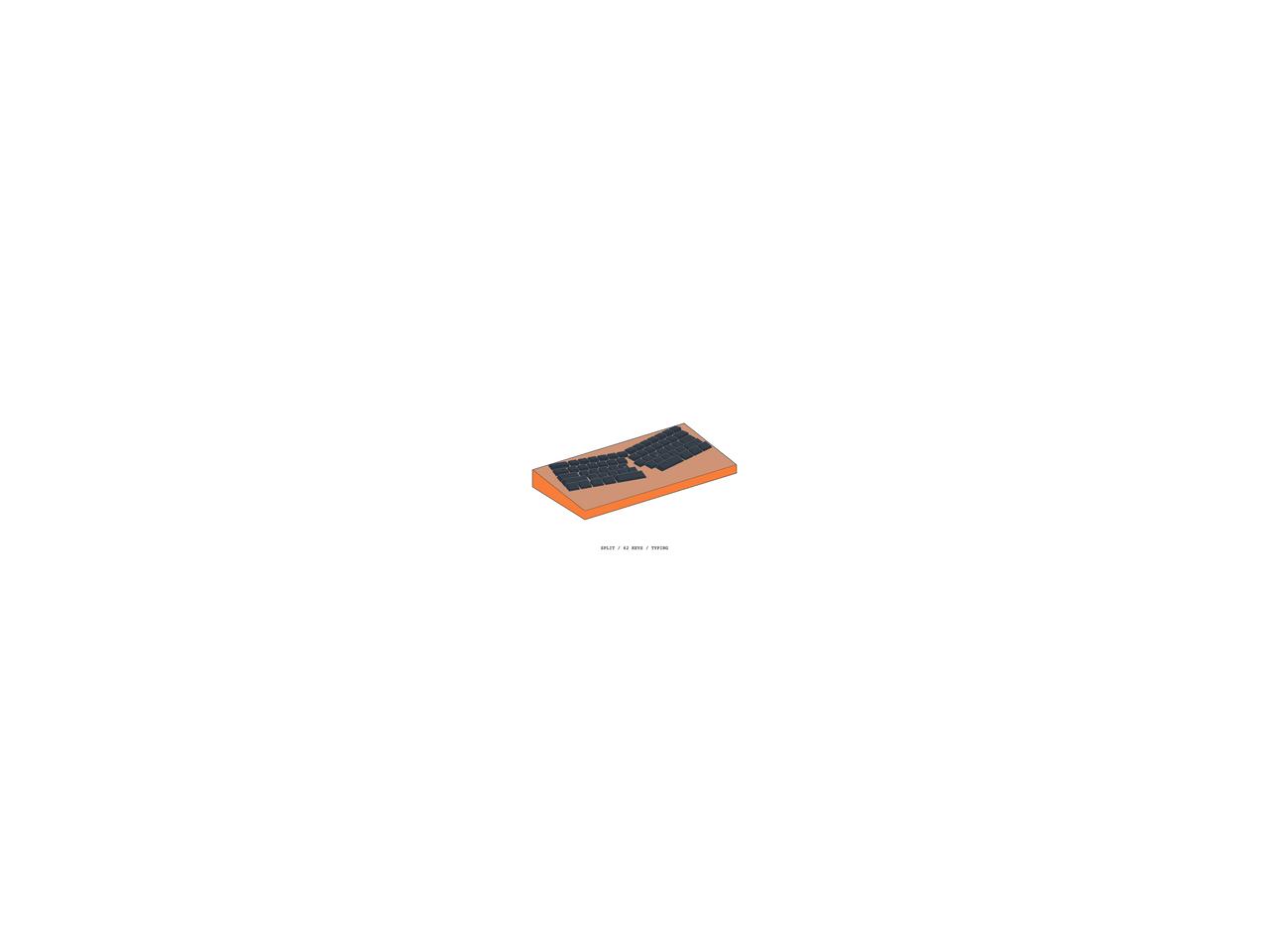 Split layout keyboard preview