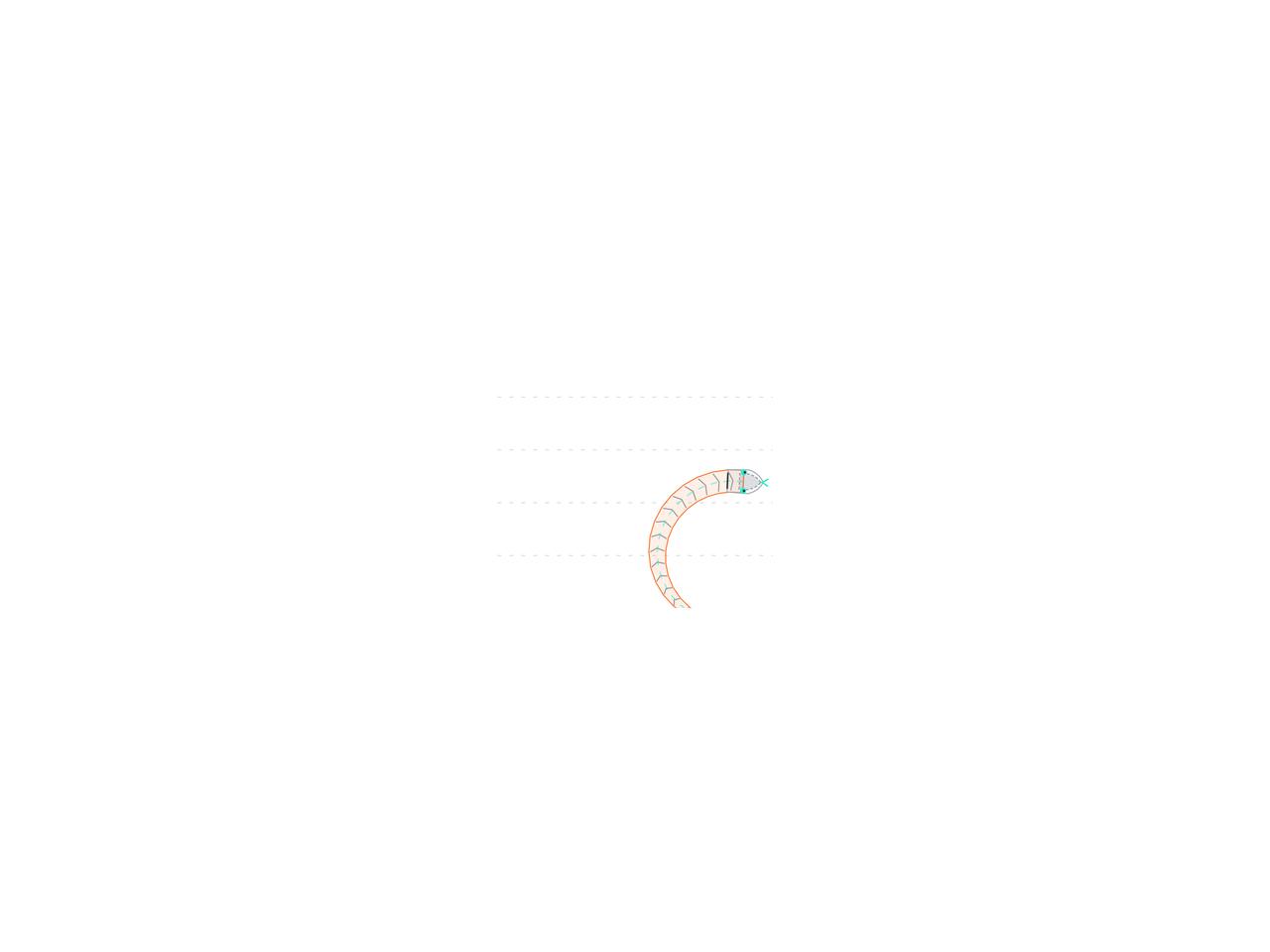 Coiled snake preview