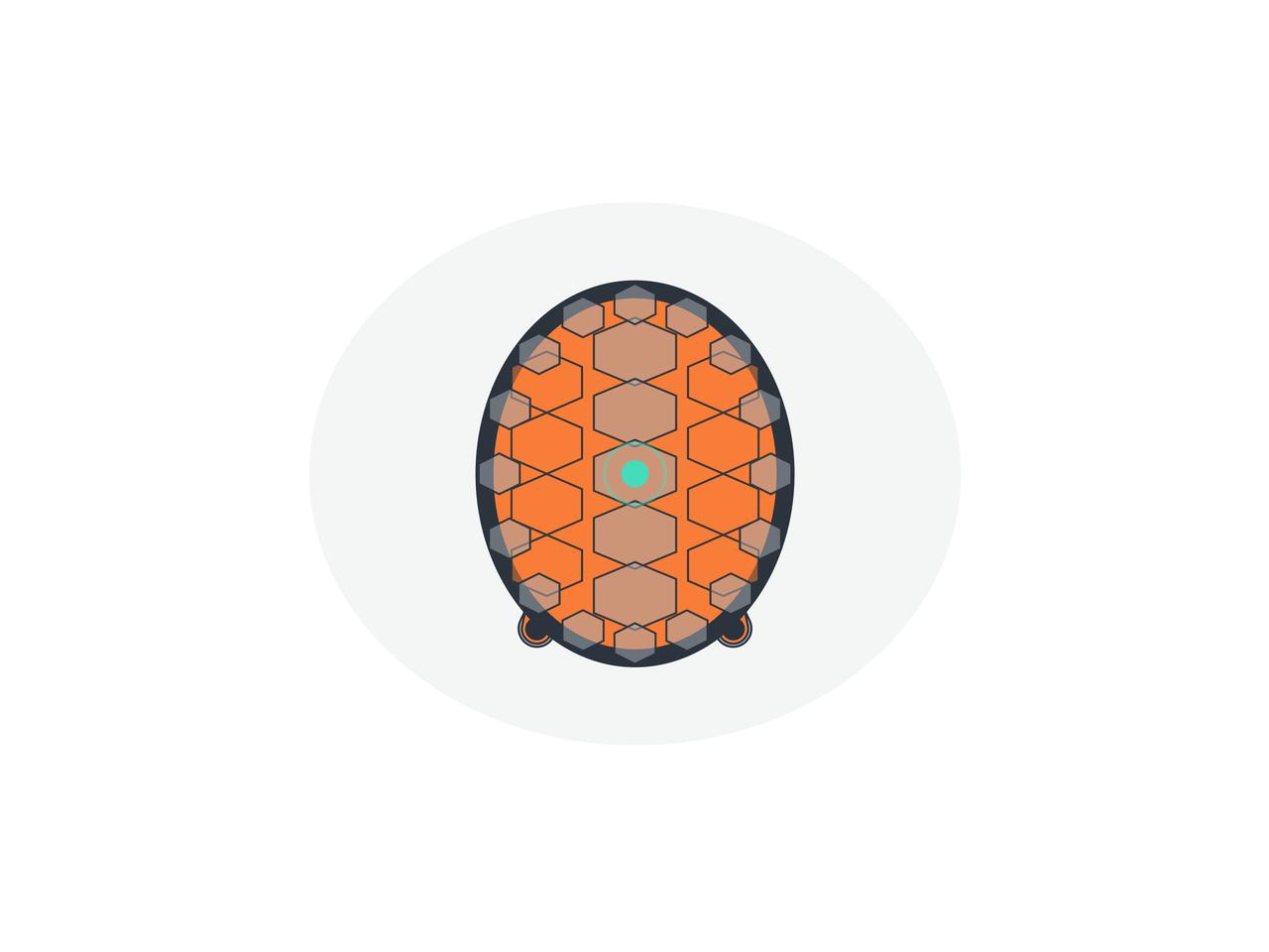 Manually driven retract turtle preview