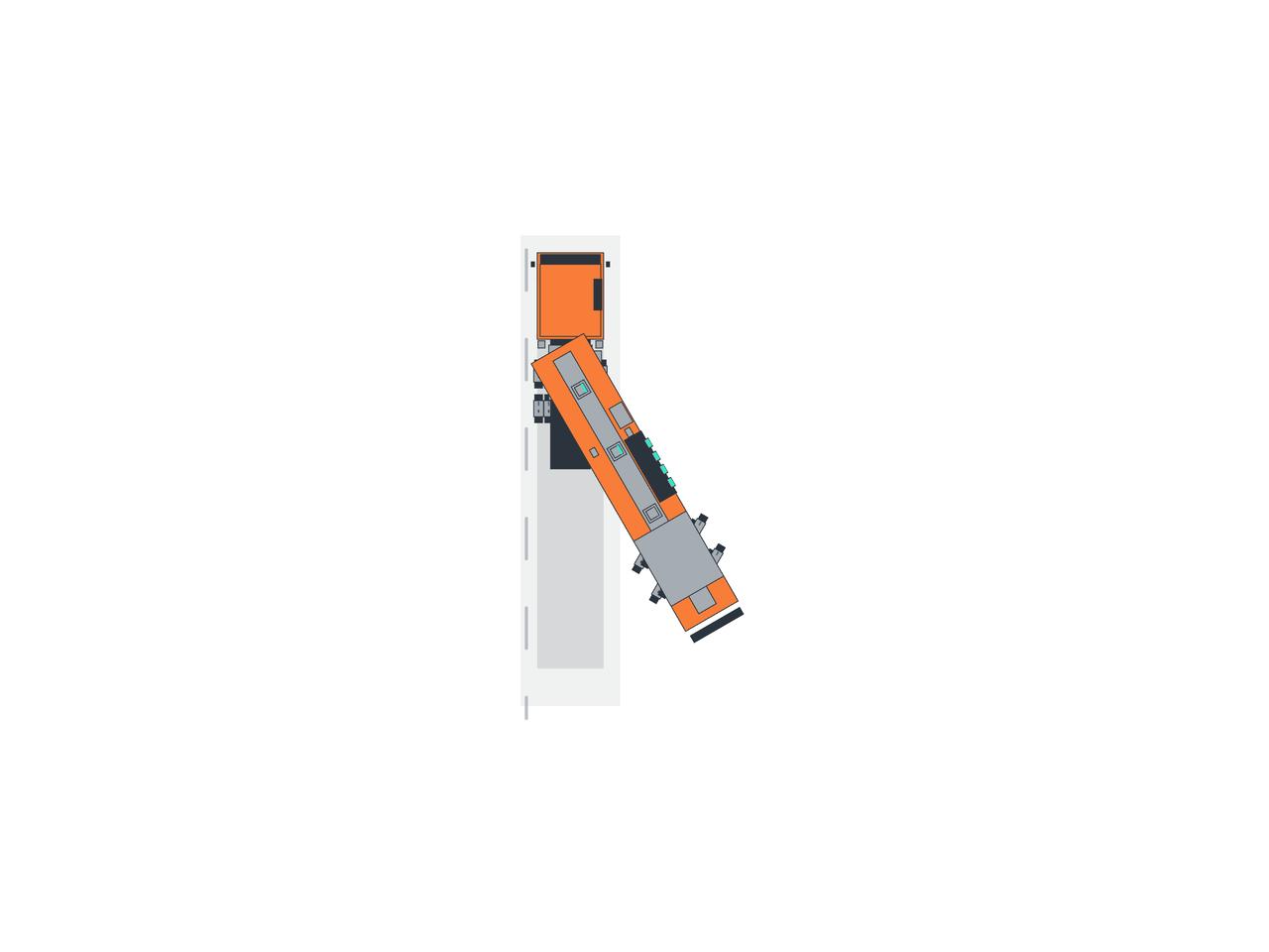Pinned hitch angle preview