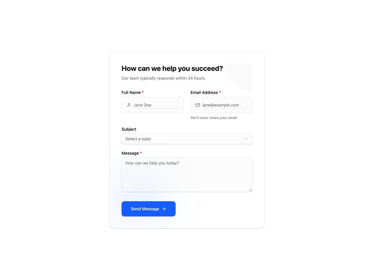 Default preview