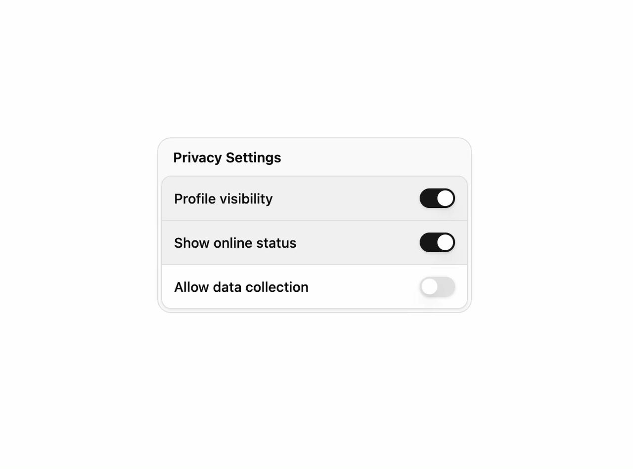 Default preview