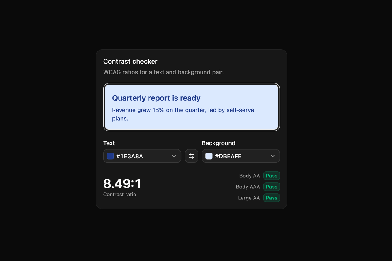 Default preview