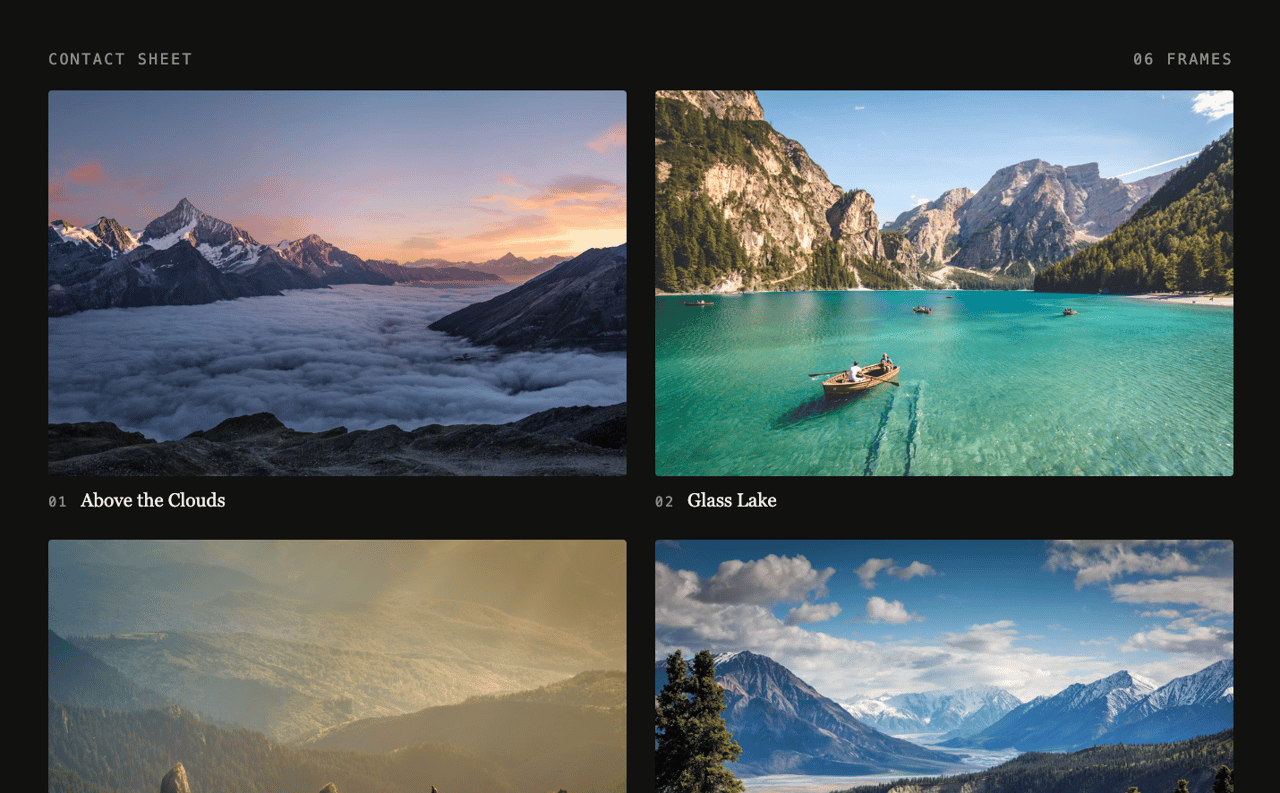 Default preview
