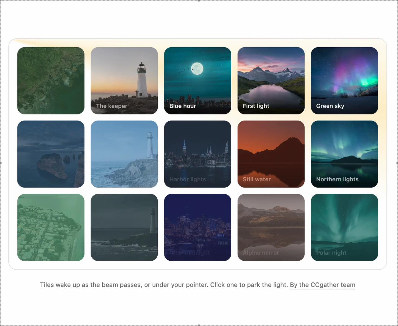 Default preview