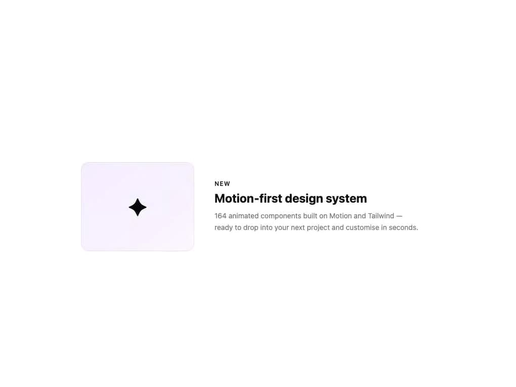 Feature Section preview