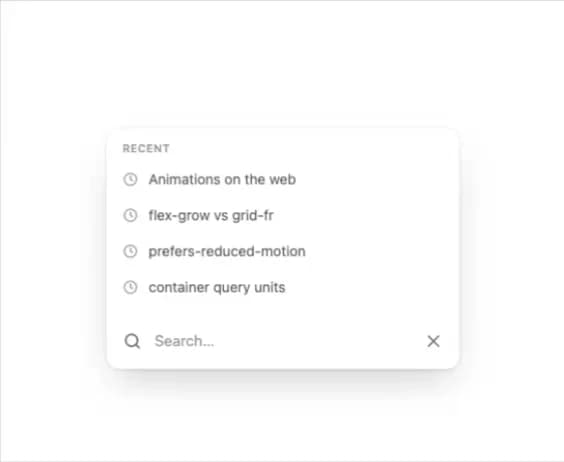 Default preview