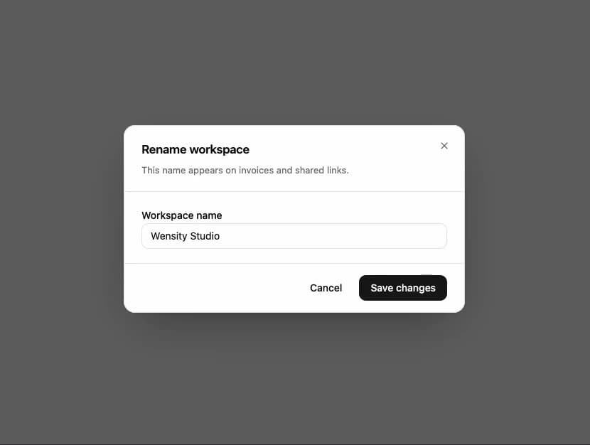 Default preview