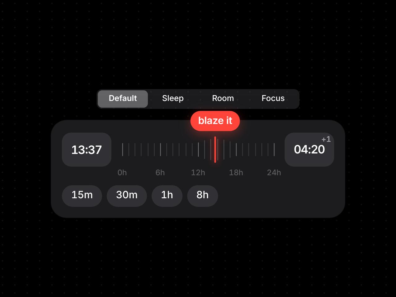 Duration Picker preview