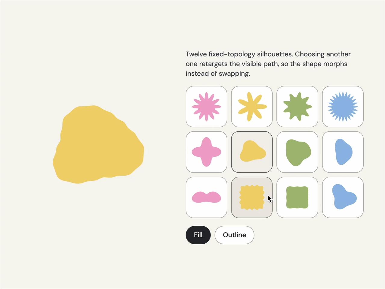 Default preview