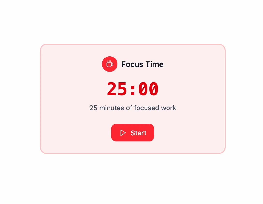 Pomodoro  Timer.tsx preview