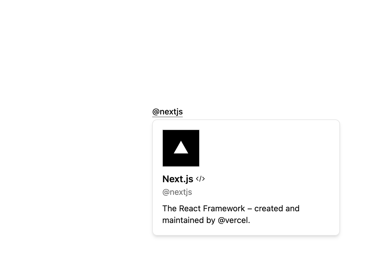 Default preview