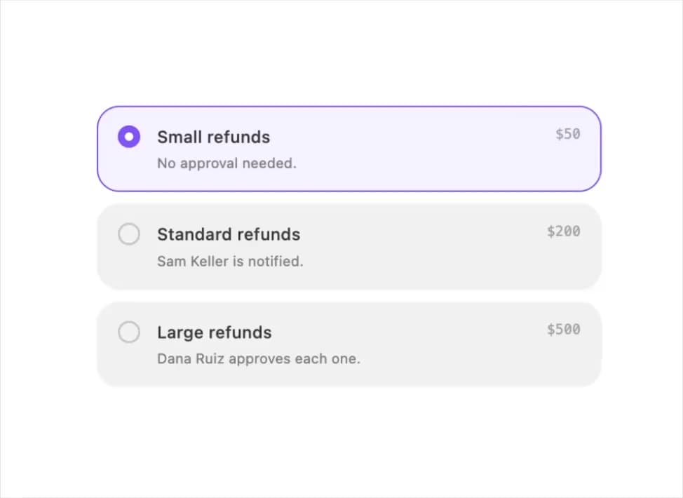 Choicebox with meta label preview