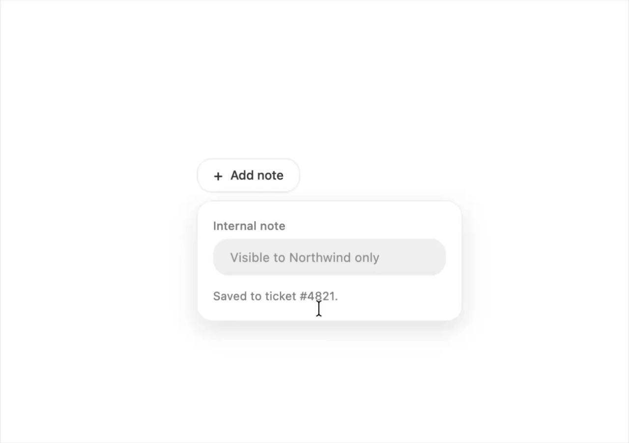 Quick note popover preview