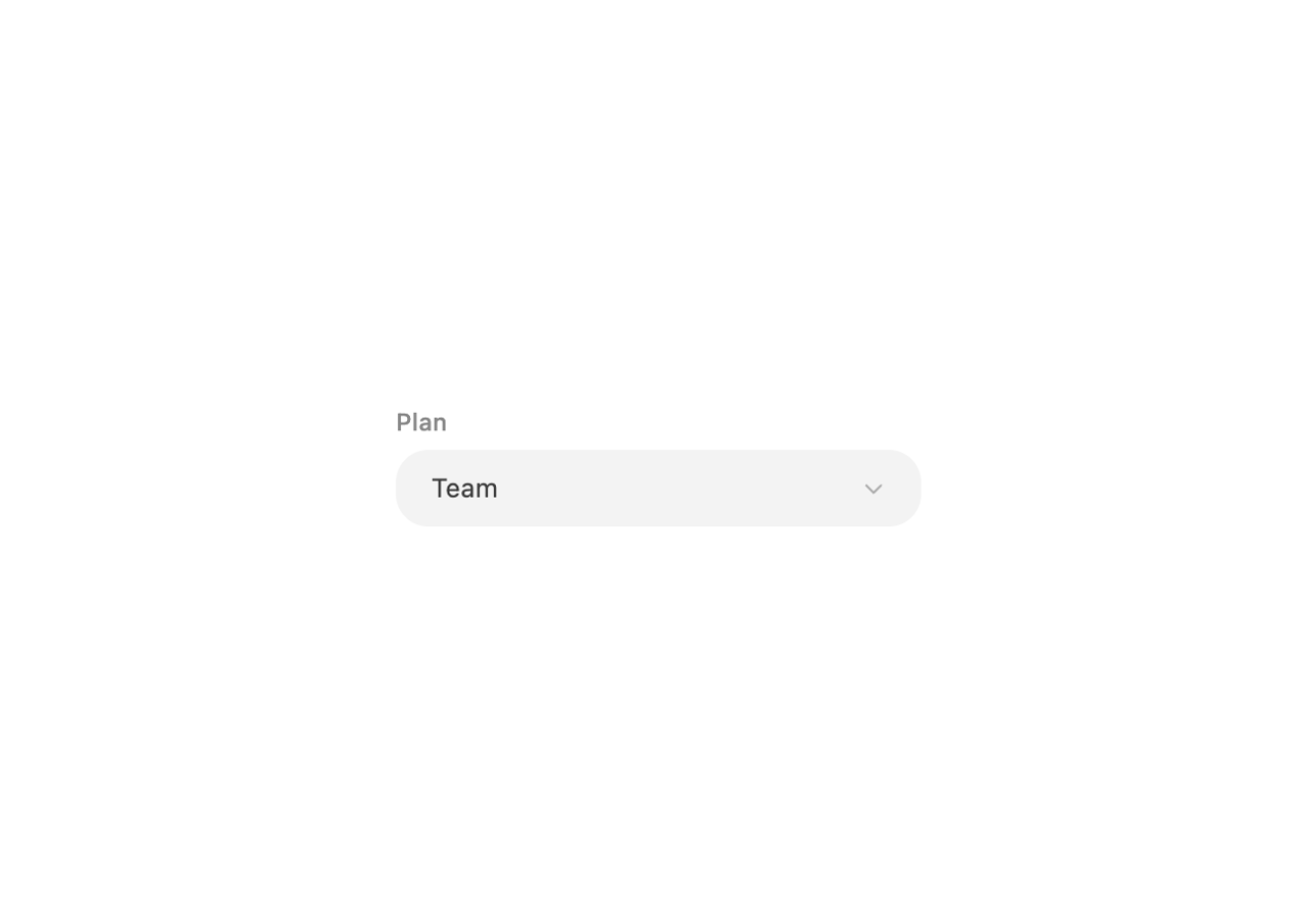Disabled Select preview