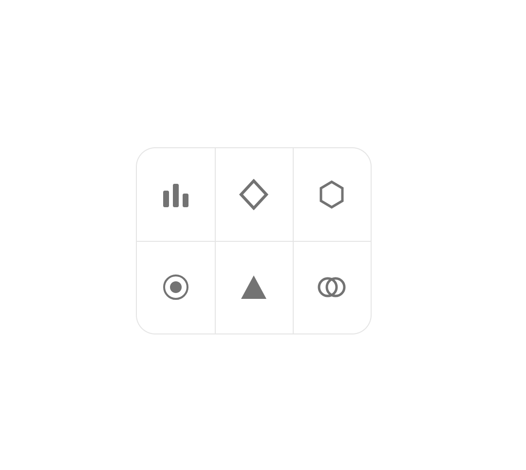Bordered grid logo cloud preview