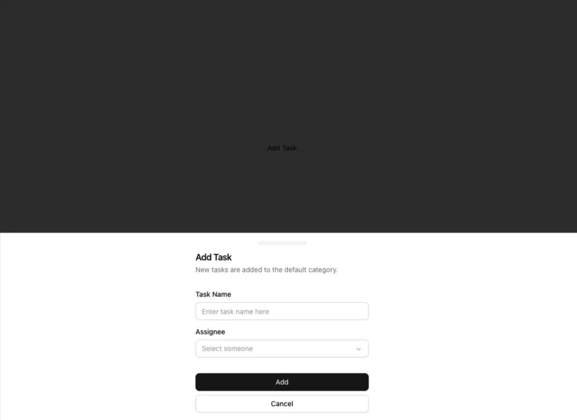 Add task preview