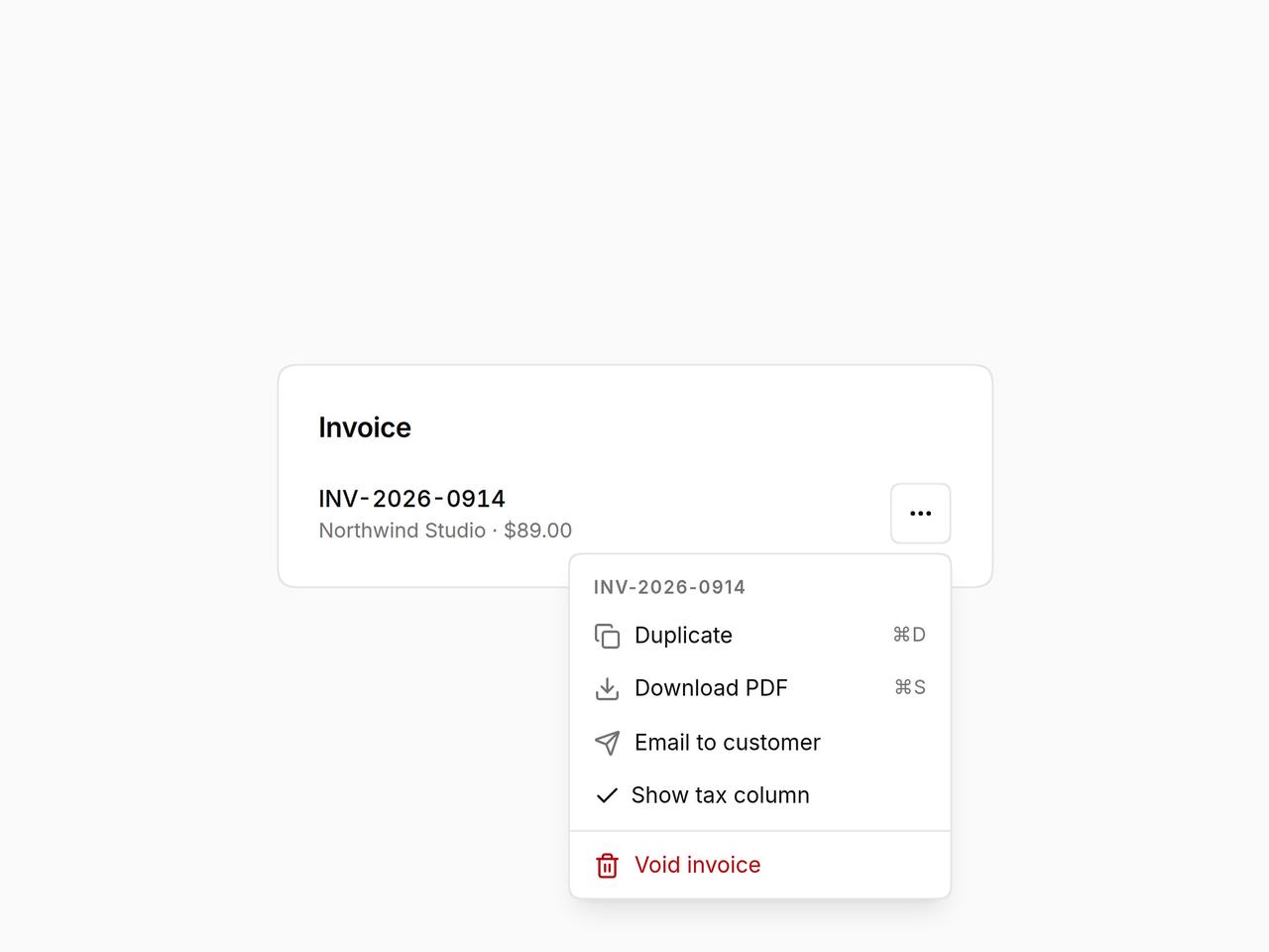 Default preview