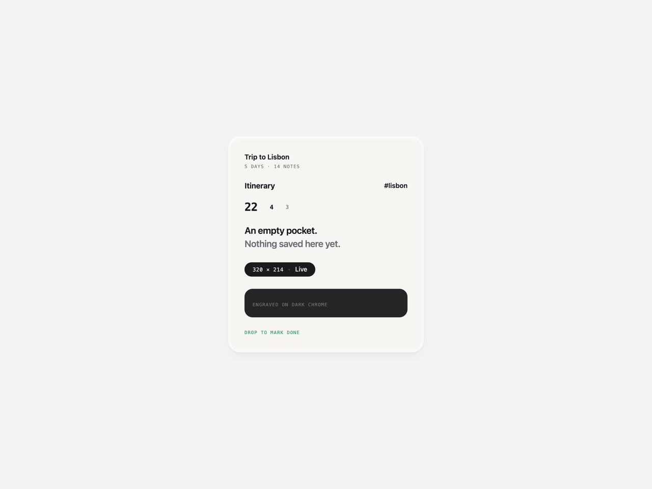 Default preview