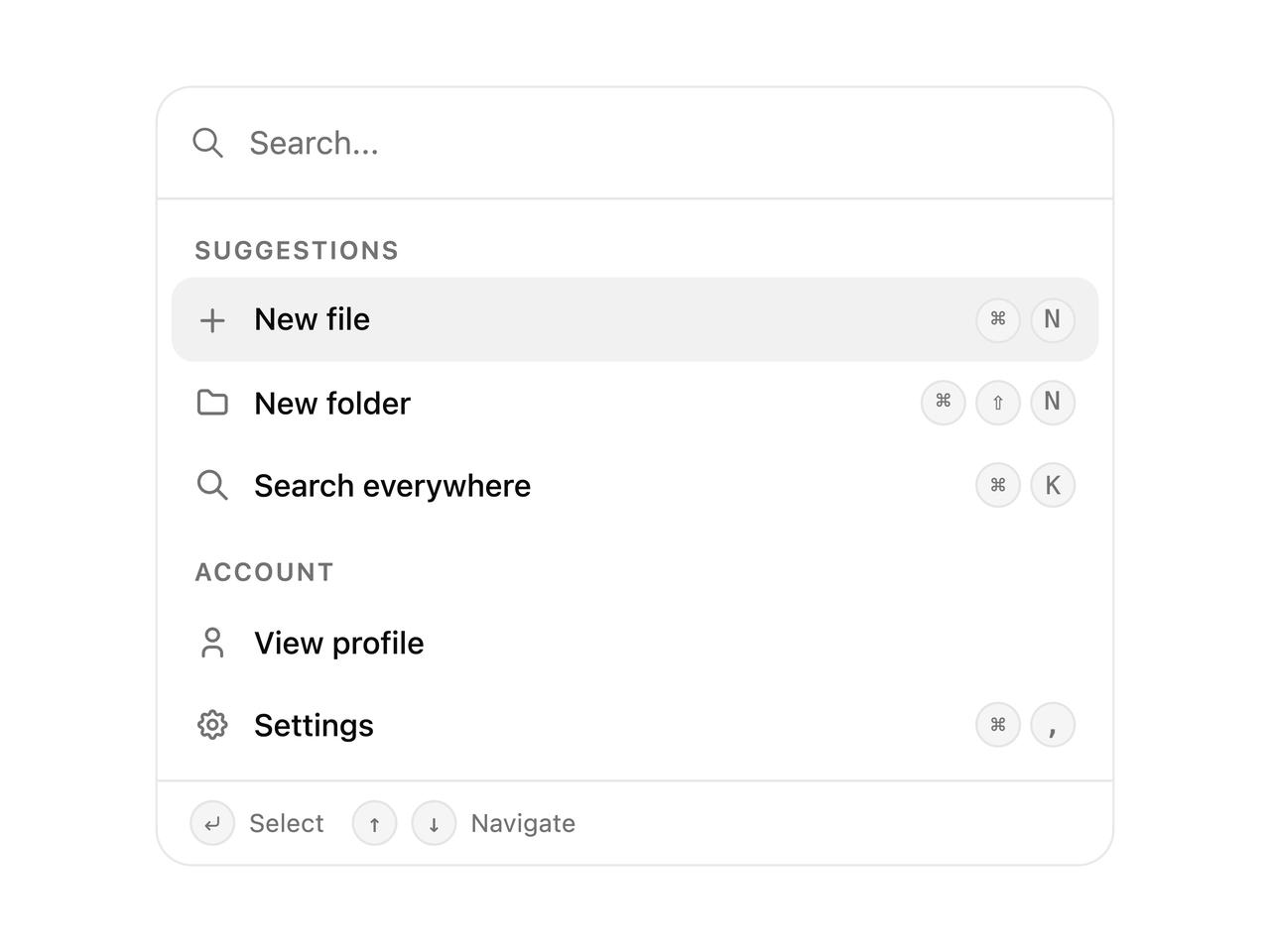 Default preview