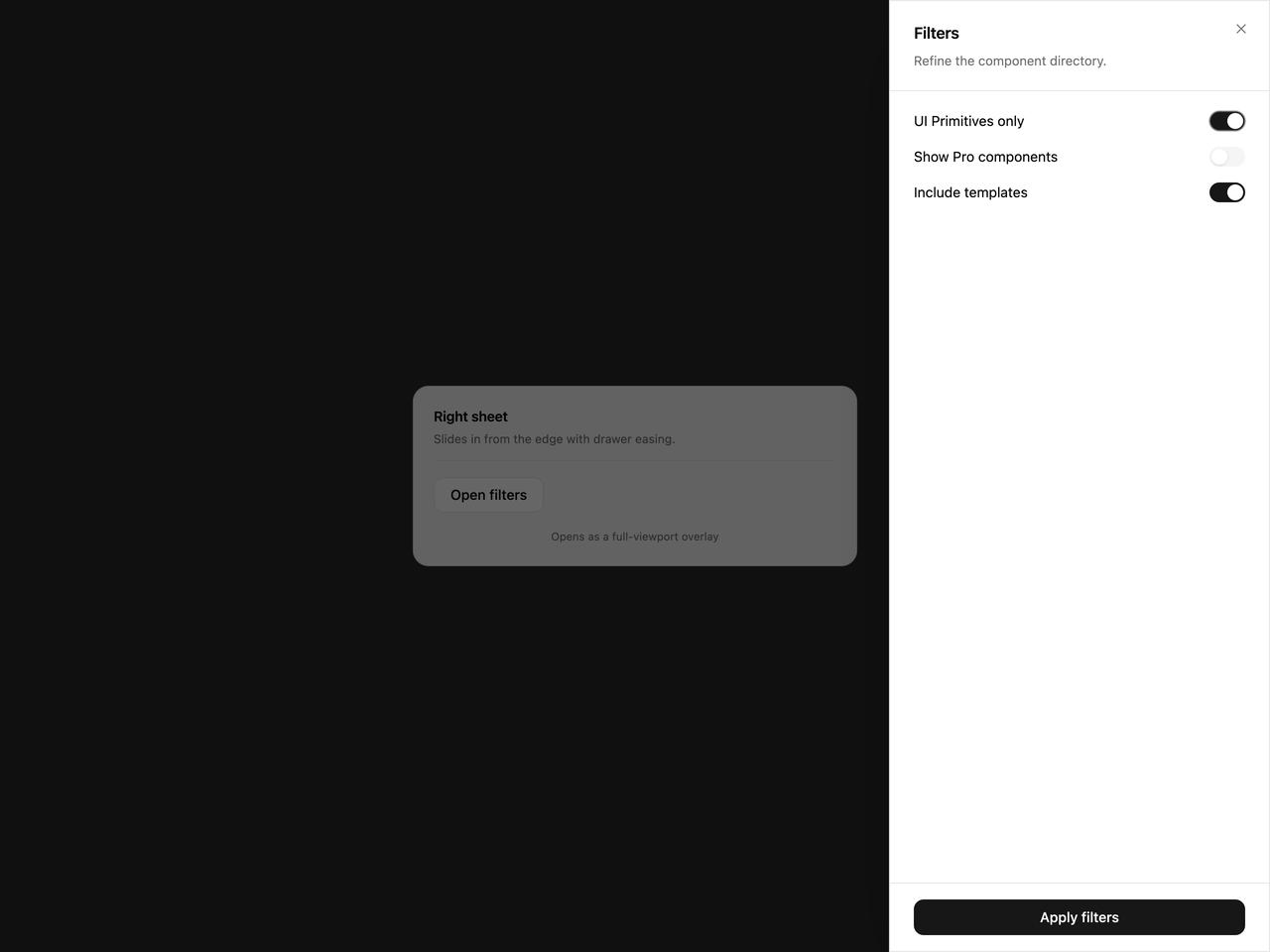 Default preview
