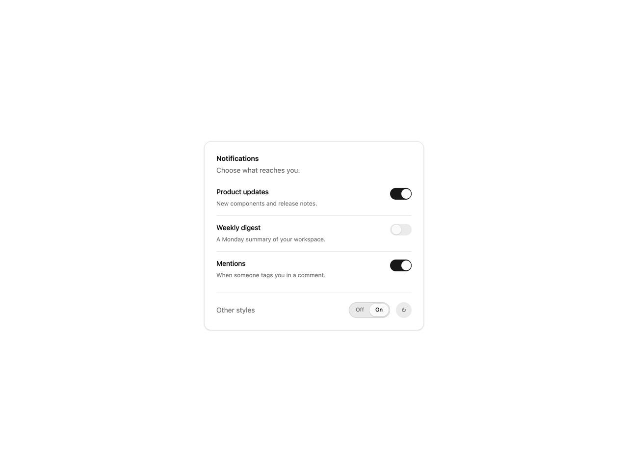 Default preview