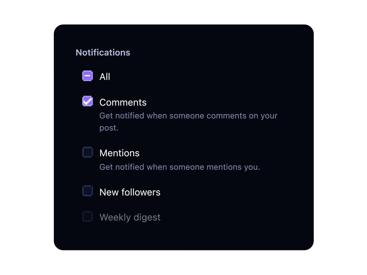 Default preview