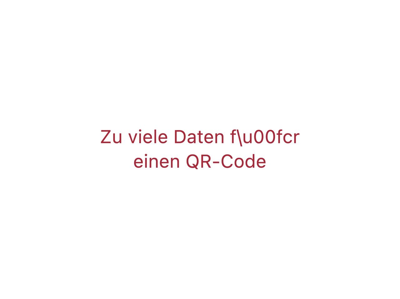 Too much data error state preview