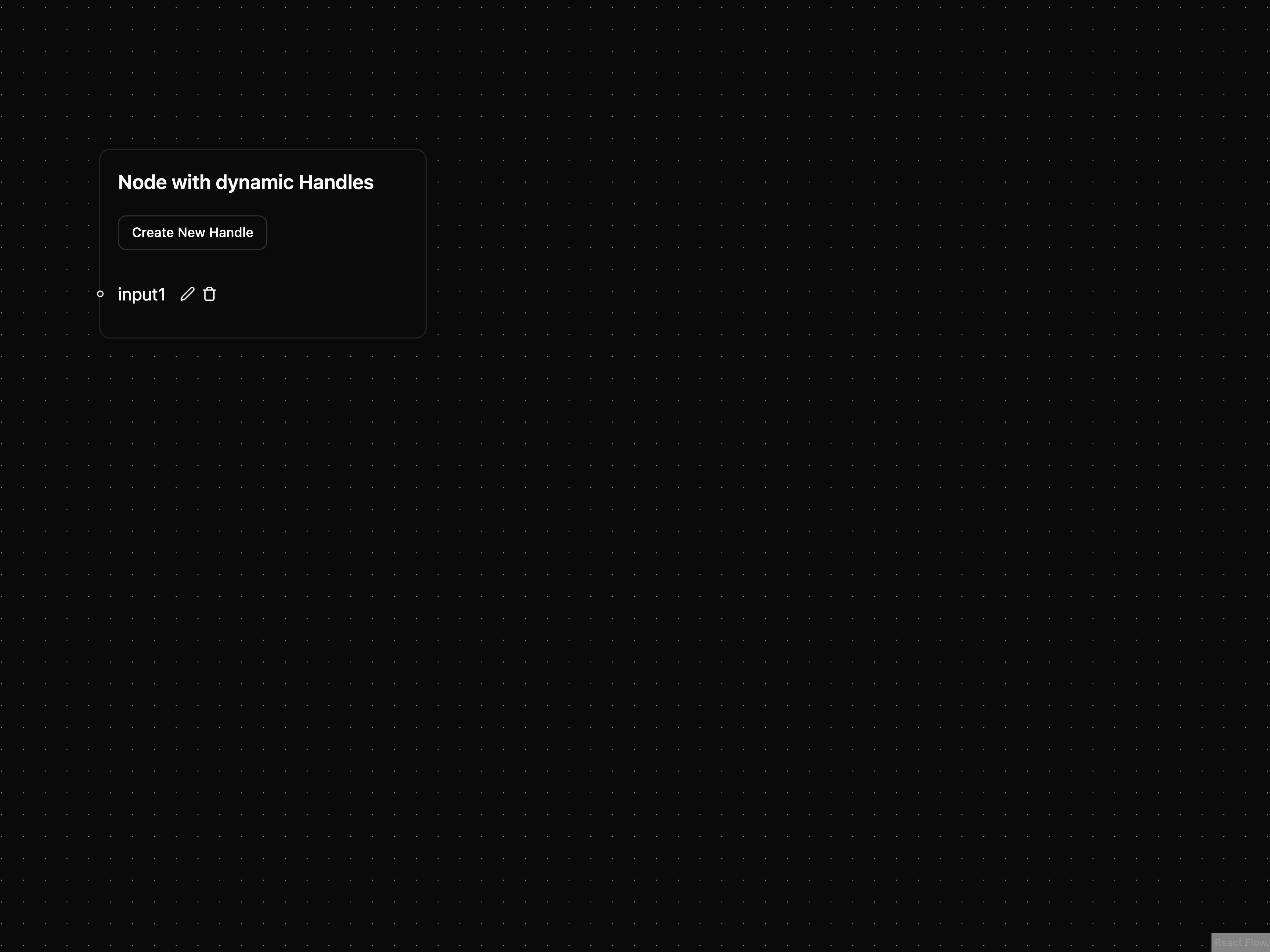 Editable Handle