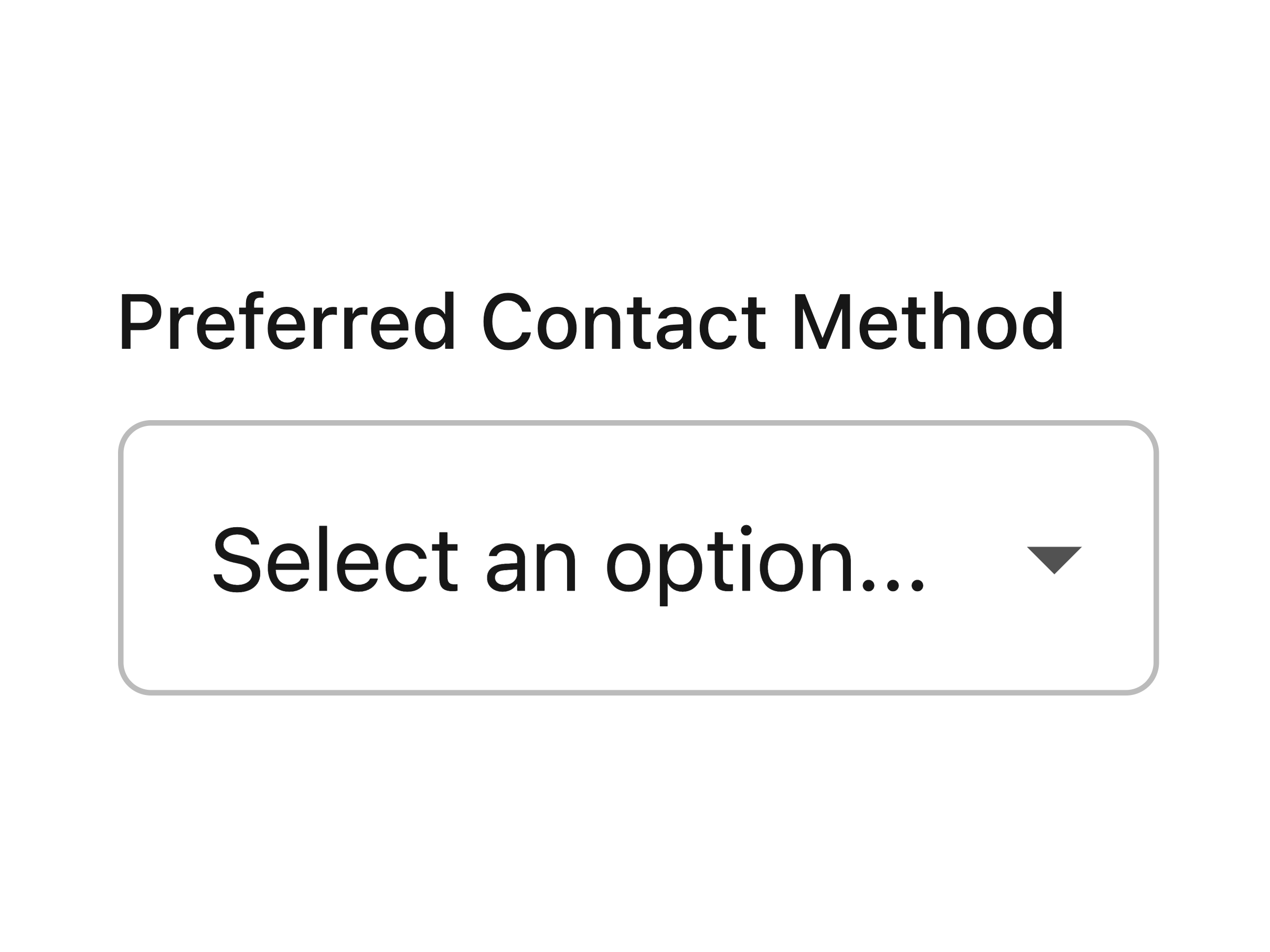 Accessible Select