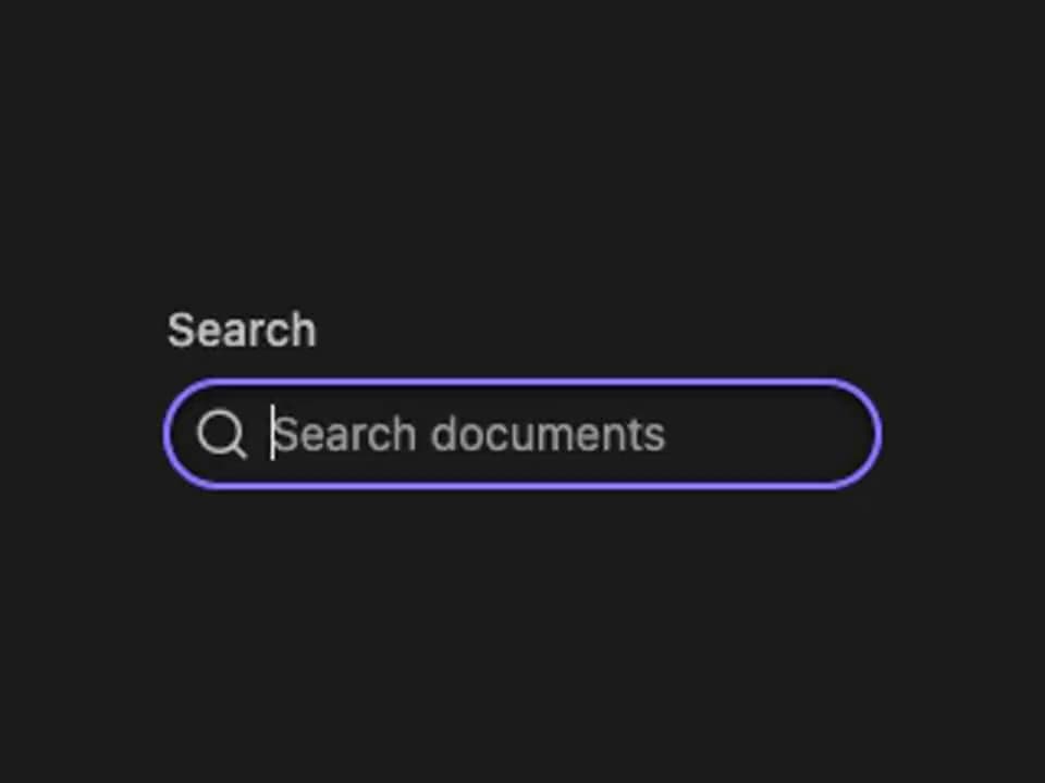 React Aria SearchField